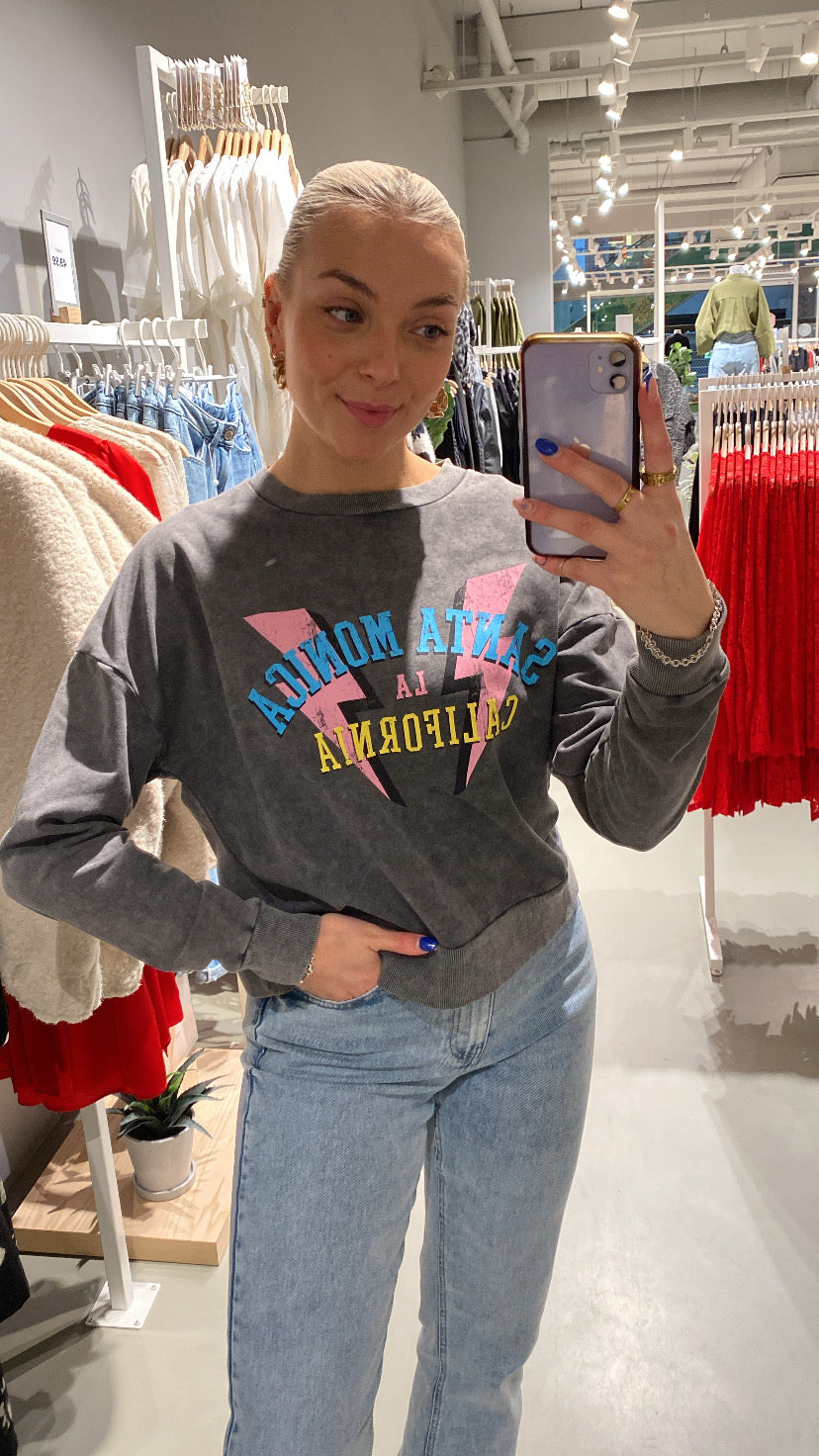 PCALLIE Sweatshirt - Black